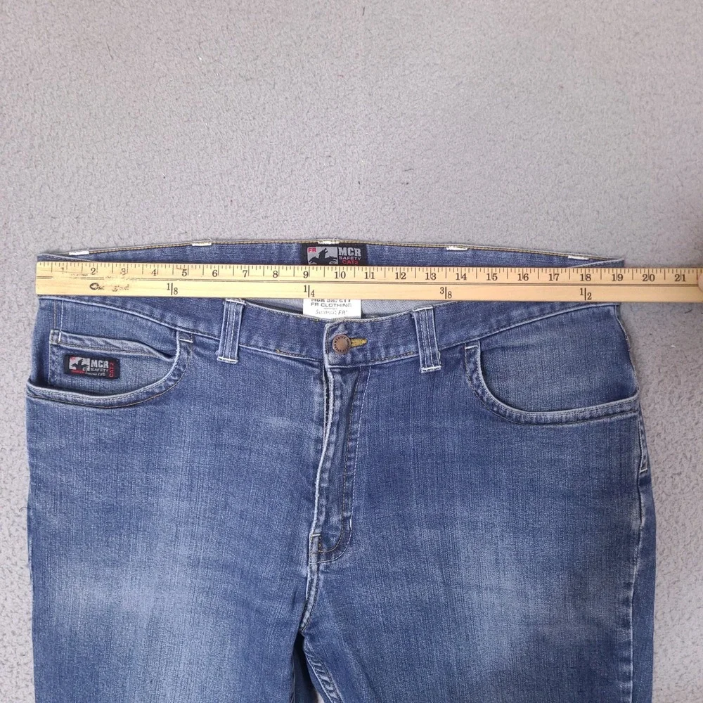 Summit FR Jeans Mens‎ 38x32 MCR Safety CAT2 PD2 Straight Flame Resist Workwear